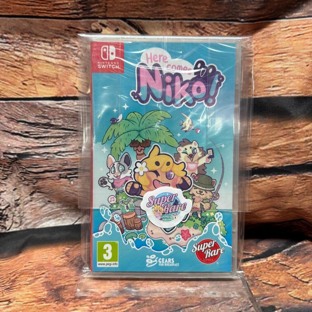 Here Comes Niko Nintendo Switch Super Rare Games SRG 97 Brand New Sealed Cards